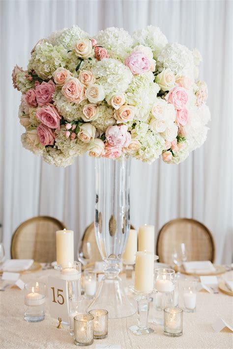 Tall White And Pink Flower Arrangement