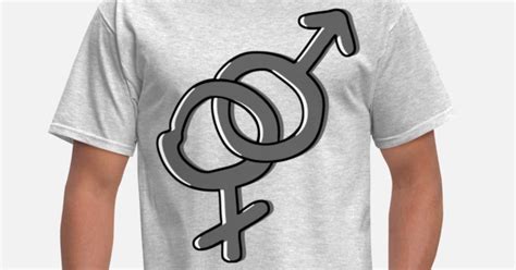 hetero symbol heterosexual gender sign men s t shirt spreadshirt