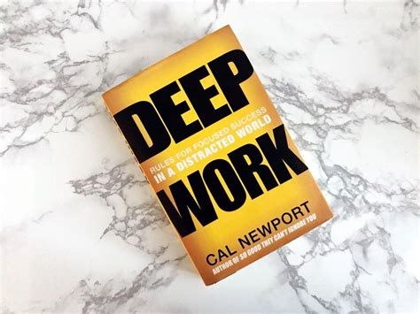 8 Lesson From Cal Newports Book “deep Work” Enlight8