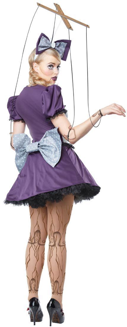 Adult Marionette Malvinia Funny Doll Costume Costume Craze Creepy Doll Costume Diy Doll