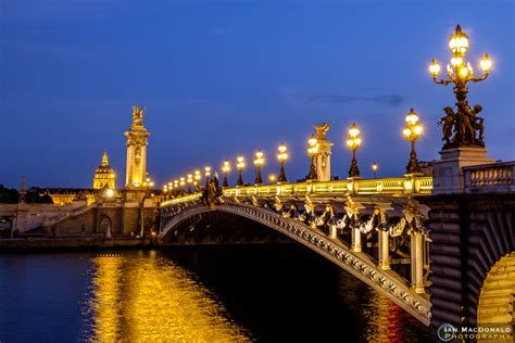 Paris At Night Ian Macdonald Photography