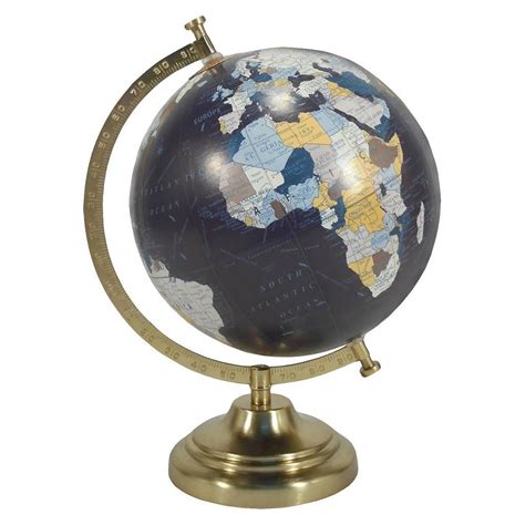 Desktop Globe W Gold Base Threshold™ Desktop Globe Globe Decor