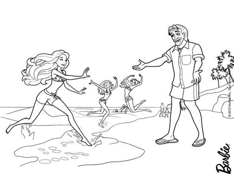 Barbie Beach Coloring Pages At GetColorings Com Free Printable Colorings Pages To Print And Color