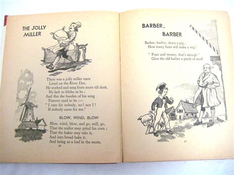 Vintage Book- Mother Goose Nursery Rhymes- Circa 1950's | Property Room