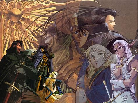 When did the first lodoss war anime come out? Record of Lodoss War | イラスト, ロードス島戦記, グリモア