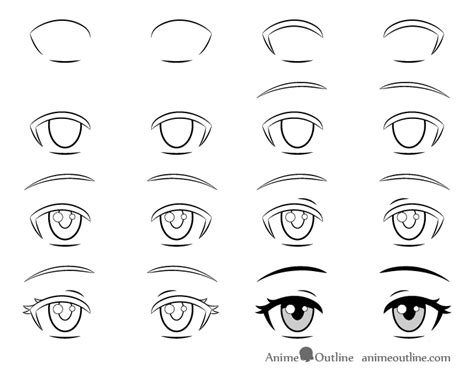 How To Draw Bored Anime Or Manga Eyes Animeoutline