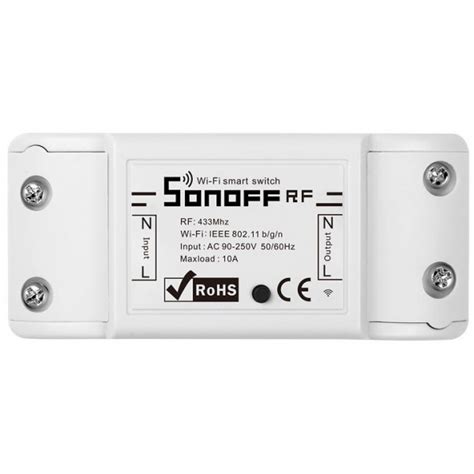 Sonoff Rfr2 απομακρυσμένος έλεγχος Wifi μίας εντολής και τηλεχειριστήριο