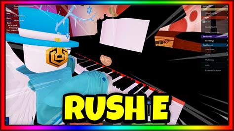 I Played Rush E In Roblox Got Talent Judges Got Impressed Youtube