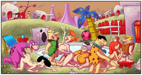 Rule 34 Barney Rubble Betty Rubble Big Breasts Breasts Cheating