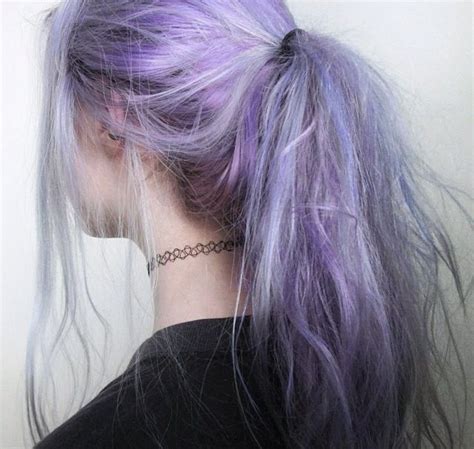 vibrant locks hair colour hair dye bright aesthetic grunge pastel purple