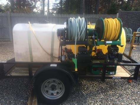 Spray Rig Trailer Set Up Double Tank Lawn Care Forum