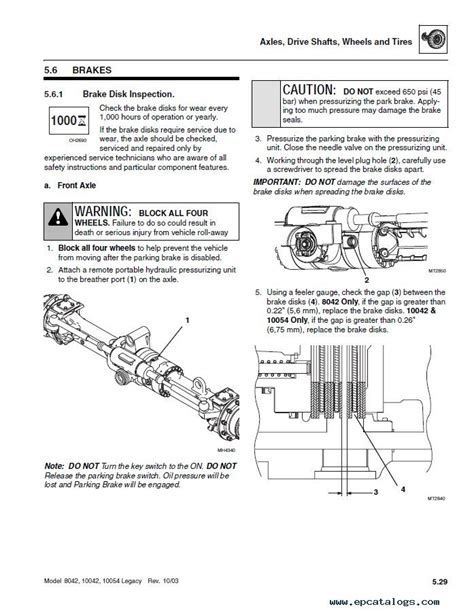 Jlg Skytrak 10054 Parts Manual