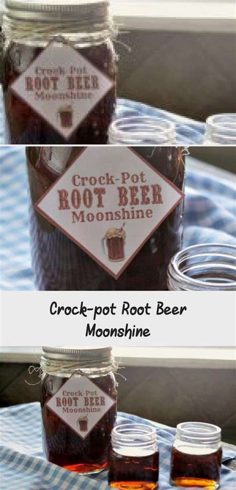 2 1/2 cups granulated sugar. Crock-Pot Root Beer Moonshine - If you like root beer you ...