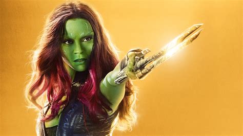 Action, adventure, film indonesia, science fiction. Gamora HD Wallpaper | Background Image | 3375x1898 | ID ...