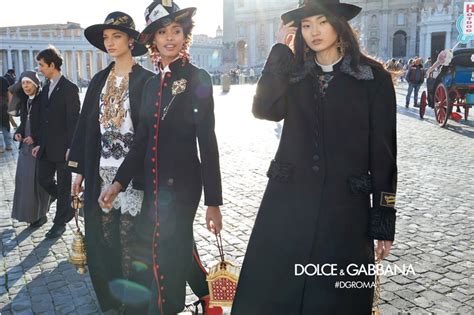 Dolce And Gabbana Celebrates Rome With Fall 2018 Campaign Fashion Gone