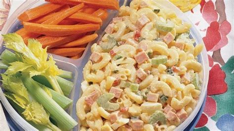 Easy pasta dish, easy pasta recipe, easy pasta dinner recipe, creamy pasta recipe, easy dinner idea, easy dinner recipe, pasta dish, pasta plated the stuffed chicken on top of the pasta, and topped it off with a nice little heap of the carmelized onions. Picnic Salad Recipes - BettyCrocker.com