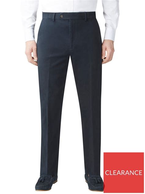 Skopes Antibes Tapered Fit Trousers Navy Uk