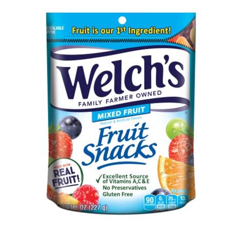 Welchs Mixed Fruit Fruit Snacks 8 Oz Foods Co
