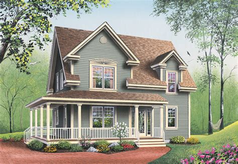 Marion Heights Farmhouse Plan 032d 0552 Shop House Plans And More
