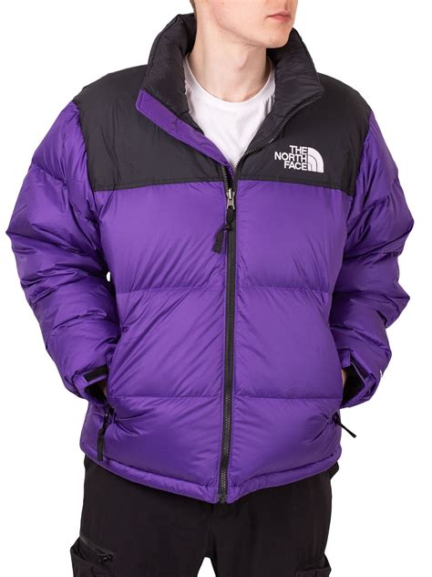 the north face 1996 retro nuptse jacket in peak purple dapper street