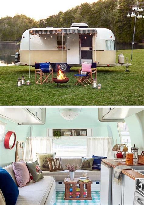 50 Awesome Vintage Camper Trailer Renovation 1 In 2020 With Images