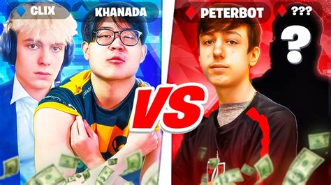 Khanada And Clix Vs Peterbot And Controller God Youtube