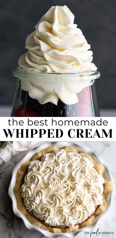 easy homemade whipped cream recipe video