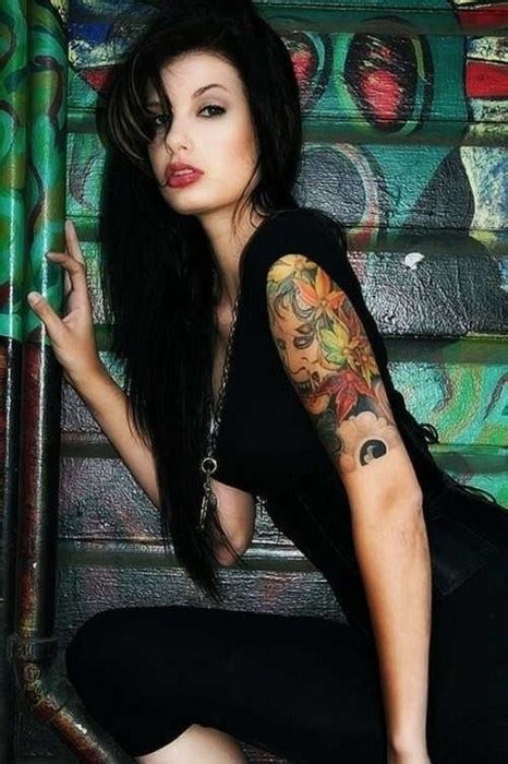 Absolutely stunningly beautiful tattoed women. Arm Tattoo Designs For Girls ~ About Lady