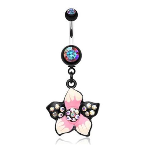 Belly Rings Collection Wildklass Jewelry Dangle Belly Rings Navel