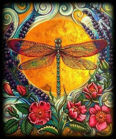Pin By Kathleen Murphy On Dragonflies Dragonfly Art Painting