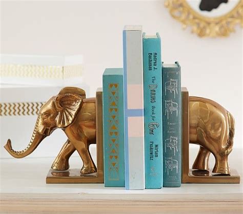 The Emily And Meritt Elephant Bookend Bookends Pottery Barn Kids