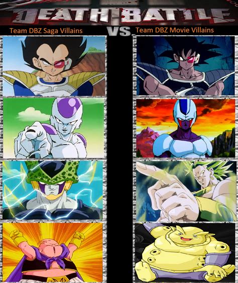Maybe you would like to learn more about one of these? DBZ Saga Villains vs DBZ Movie Villains by ...