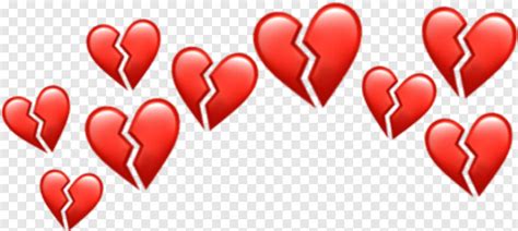Heart Face Emoji Broken Heart Emoji Red Heart Emoji Pink Heart Emoji Black Heart Emoji
