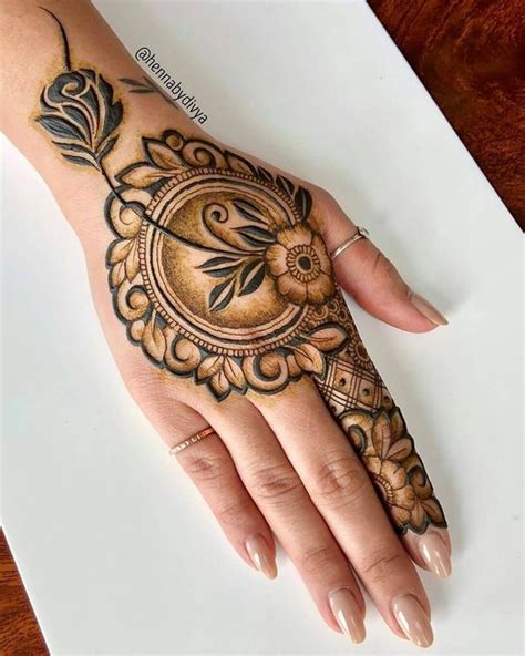 Most Attractive Rose Mehndi Designs To Try Wedandbeyond Hot Sex Picture