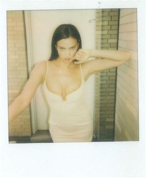 Irina Shayk Topless On Polaroids Shoot Photos Fappening Time