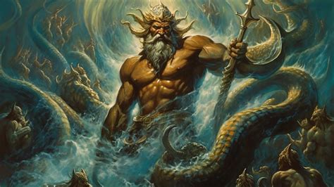 Greek Mythology Poseidon God Of The Sea
