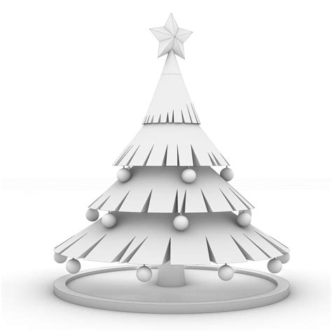 Obj File Christmas Tree Arbol Navideñonavidad 🎄・3d Printing Idea To