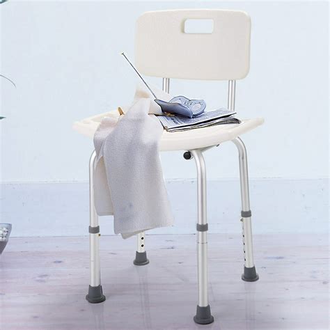 Lowestbest Shower Chair Bath Seat For Bathtubs Adjustable Bathtub