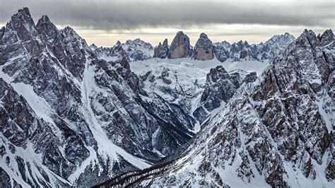 Tre Cime Di Lavaredo Foto And Bild Winter Schnee Natur Bilder Auf