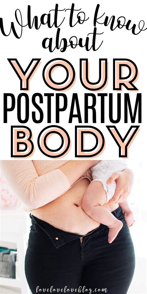 What Every New Mom Should Know About Postpartum Body Changes