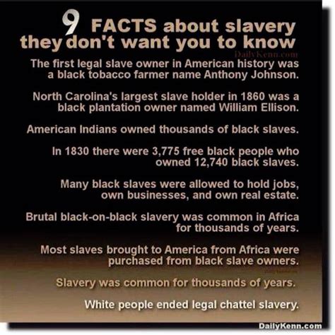 Fact Check 9 Facts About Slavery They Dont Want You To Know