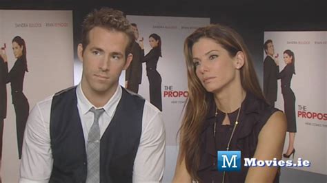 Ryan Reynolds And Sandra Bullock Sexual Chemistry Filled Interview For The Proposal Comedy Youtube