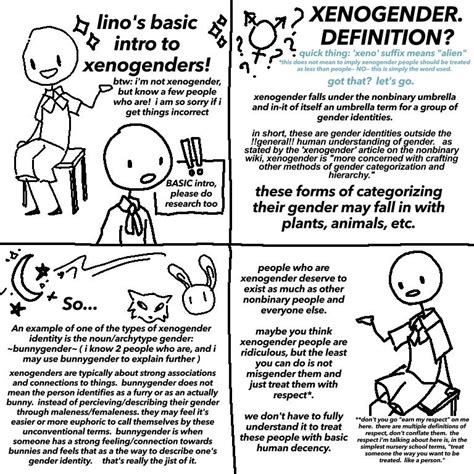 A 一heavily一 Oversimplified Intro To Xenogenders From Someone Who Isnt