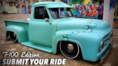 💎 Bagged 1953 Ford F100 Vintage Ford Trucks Youtube