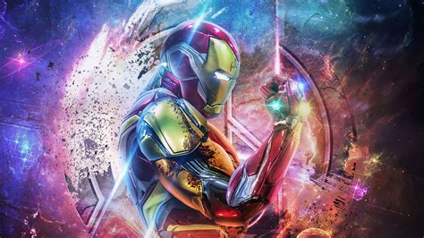 Avengers Endgame Iron Man Desktop Wallpapers Wallpaper Cave