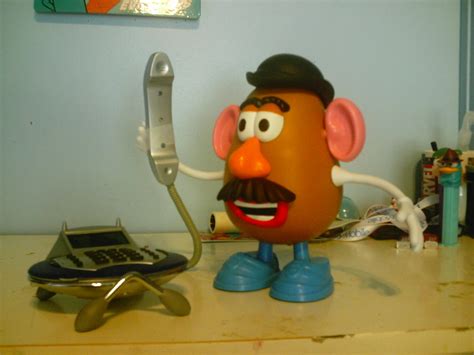 Mr Potato Head On The Phone By Porygon2z On Deviantart