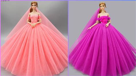 Gorgeous Diy Barbie Doll Dresses Toy Hacks Youd Wish Youd Known