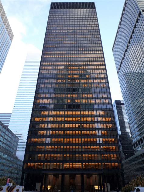The Seagram Building A Masterpiece Of Modern Architecture Modern