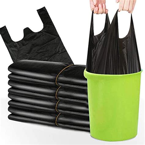 M Top Small Garbage Bags 2 Gallon Plastic Grocery Bags