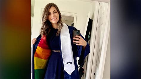 A Byu Student Flashed A Pride Flag At Graduation To Honor Lgbtq